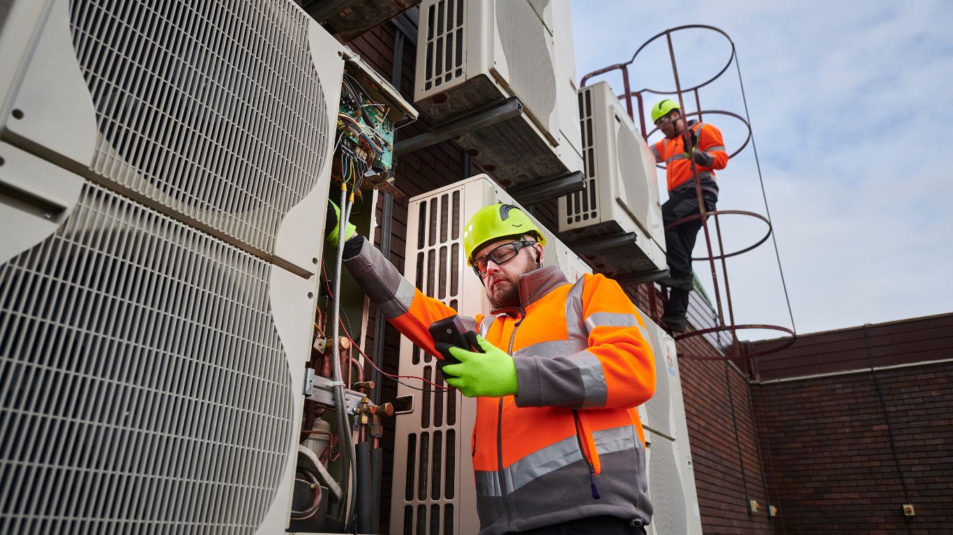 B P Refcool Refrigeration system vacuuming