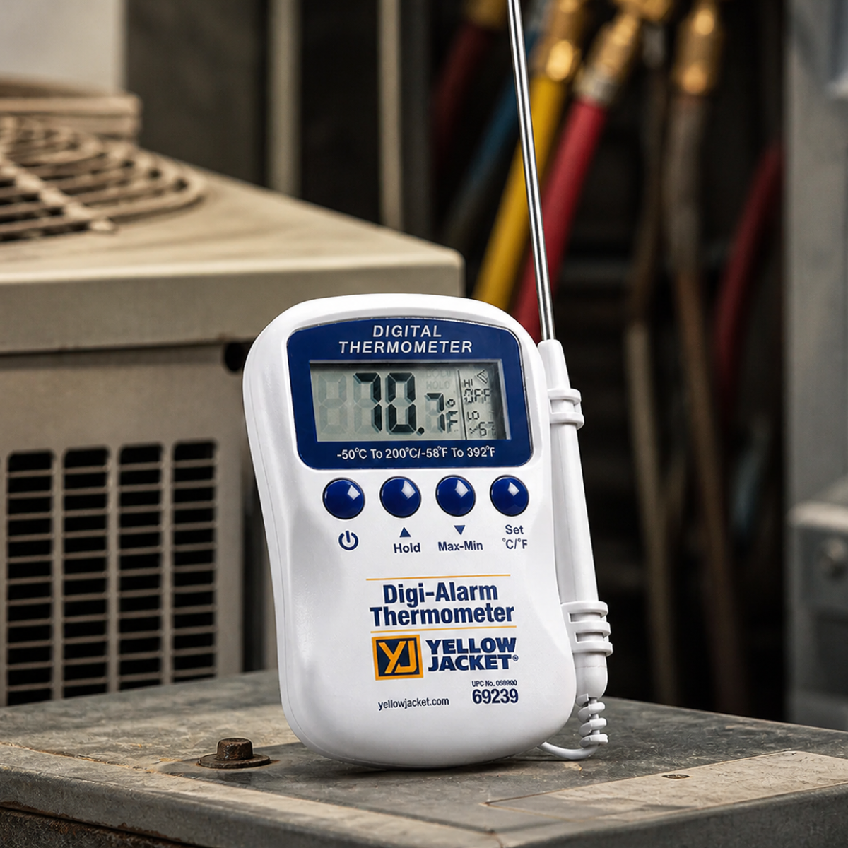 Digi-Alarm Thermometer - YJ 69239 (Yellow Jacket USA)