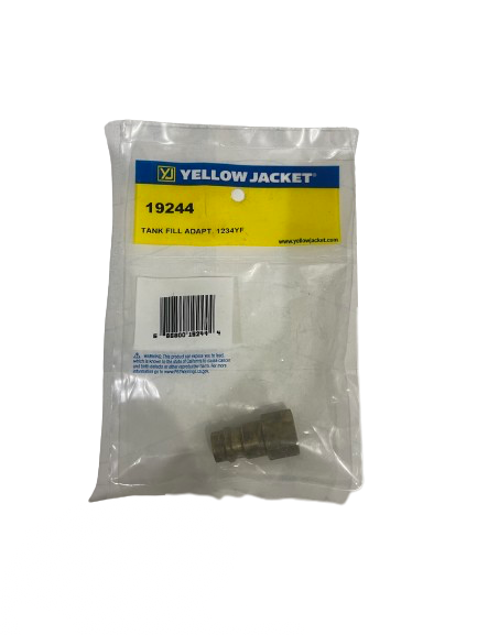 Yellow Jacket (19244) Tank Fill Adapter, 1234YF