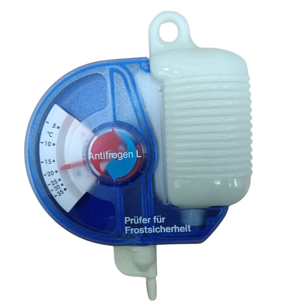 Clariant Antifrogen L tester for accurate freeze point measurement of glycol coolant in HVAC and refrigeration systems