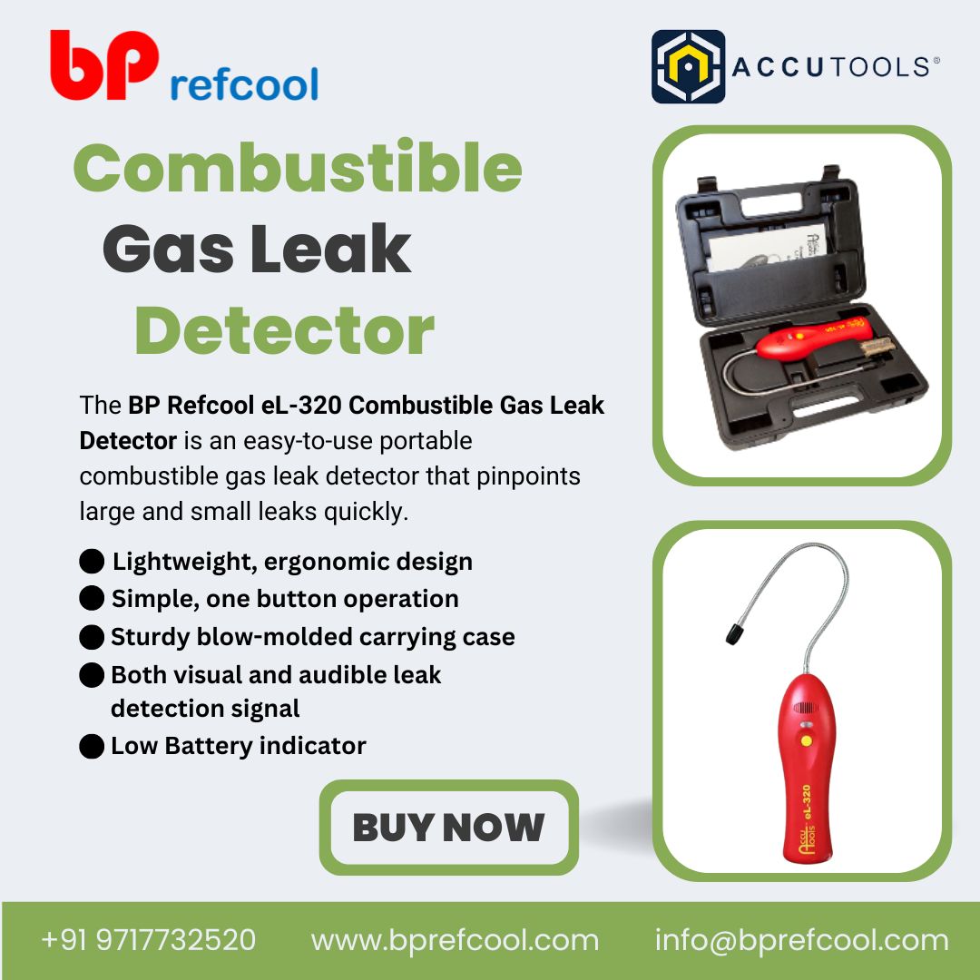 Combustible Gas Leak Detector by Acuutools USA (el-320) Accu Tools