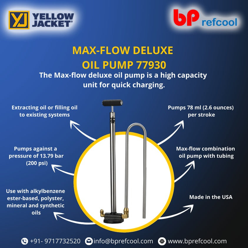 max flow oil pump 77930