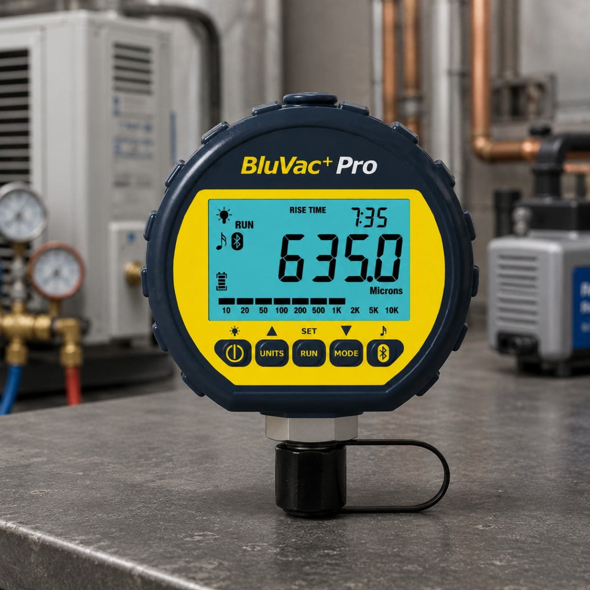 BluVac Pro Plus Digital Vacuum Gauge