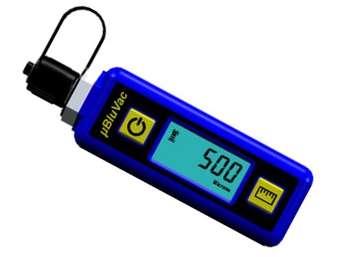 Micro BluVac: Compact Digital Micron Vacuum Gauge for HVAC Systems by AccuTools