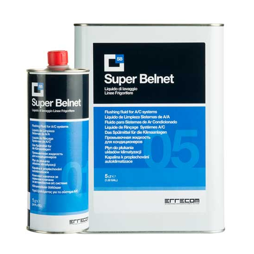 Super Belnet refrigerant leak sealant for HVAC and refrigeration systems, professional AC gas leak repair solution