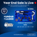 Hydraulic Tube Expander Kit BRAND ECOAB (EB 300A) November Sale