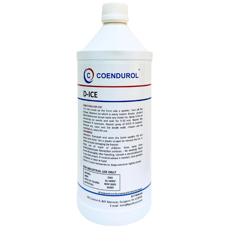COENDUROL D-ICE (freezer defrosting / deicing) - 1 KG by B P Refcool
