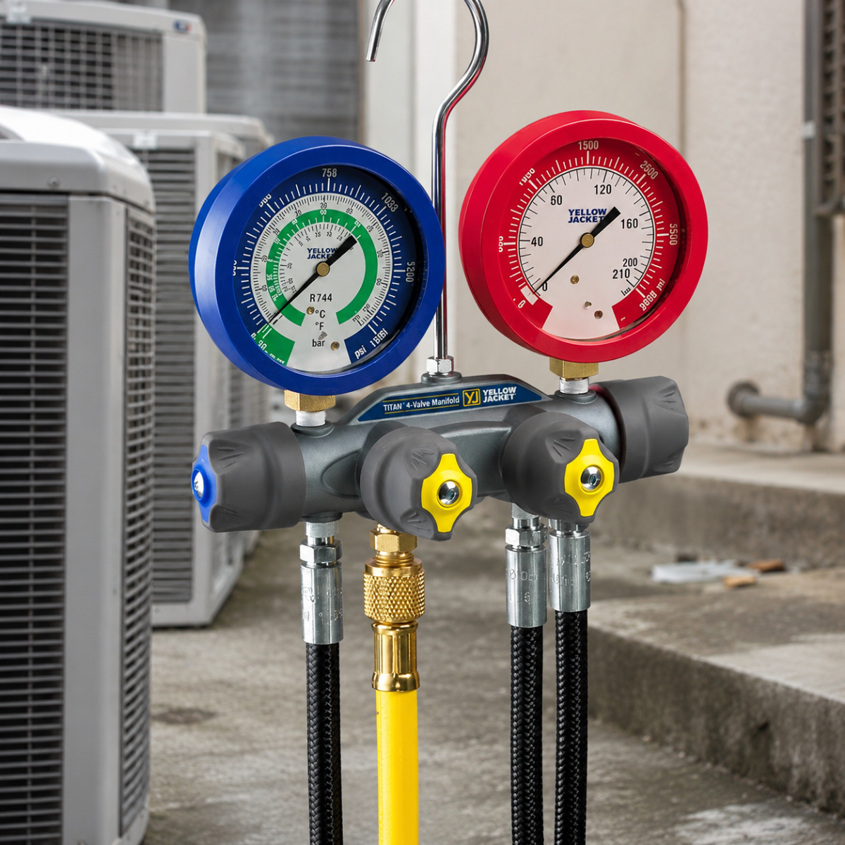 Co2 Test And Charging Manifold