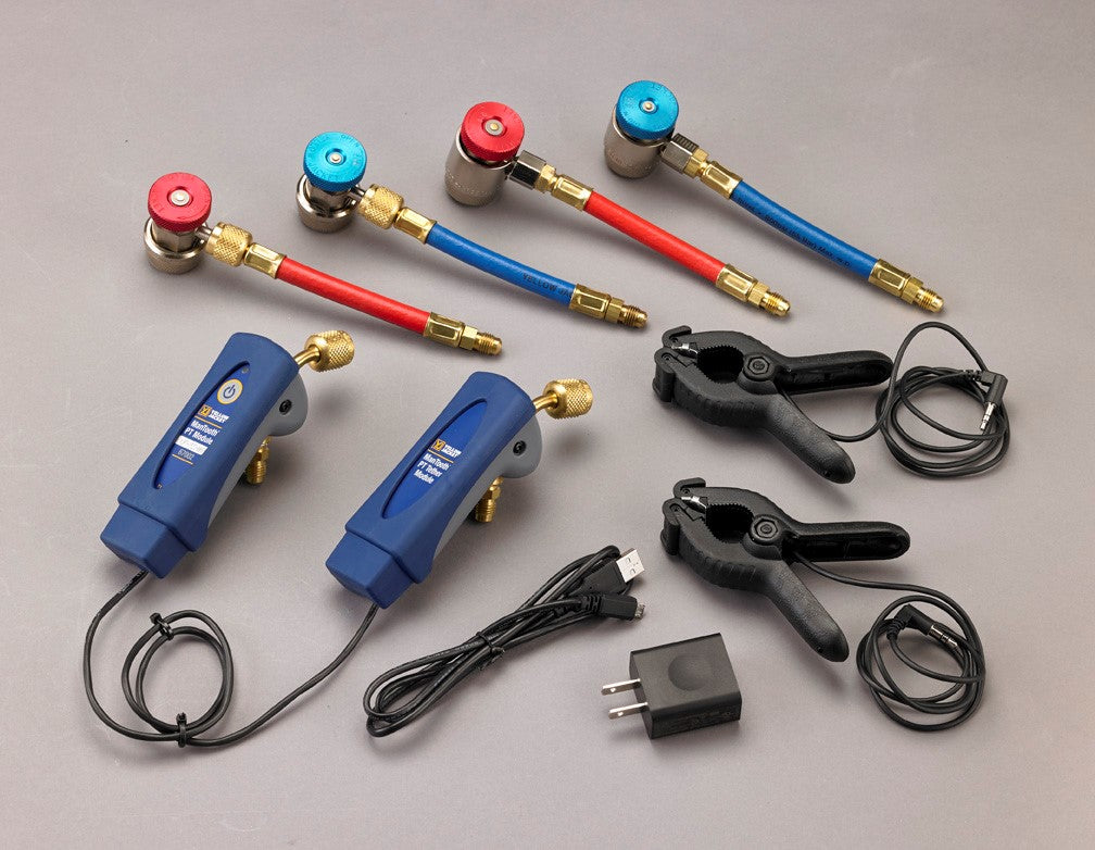 MANTOOTH GAUGES WIRELESS PRESSURE/TEMPERATURE GAUGE AUTOMOTIVE KIT (67007)