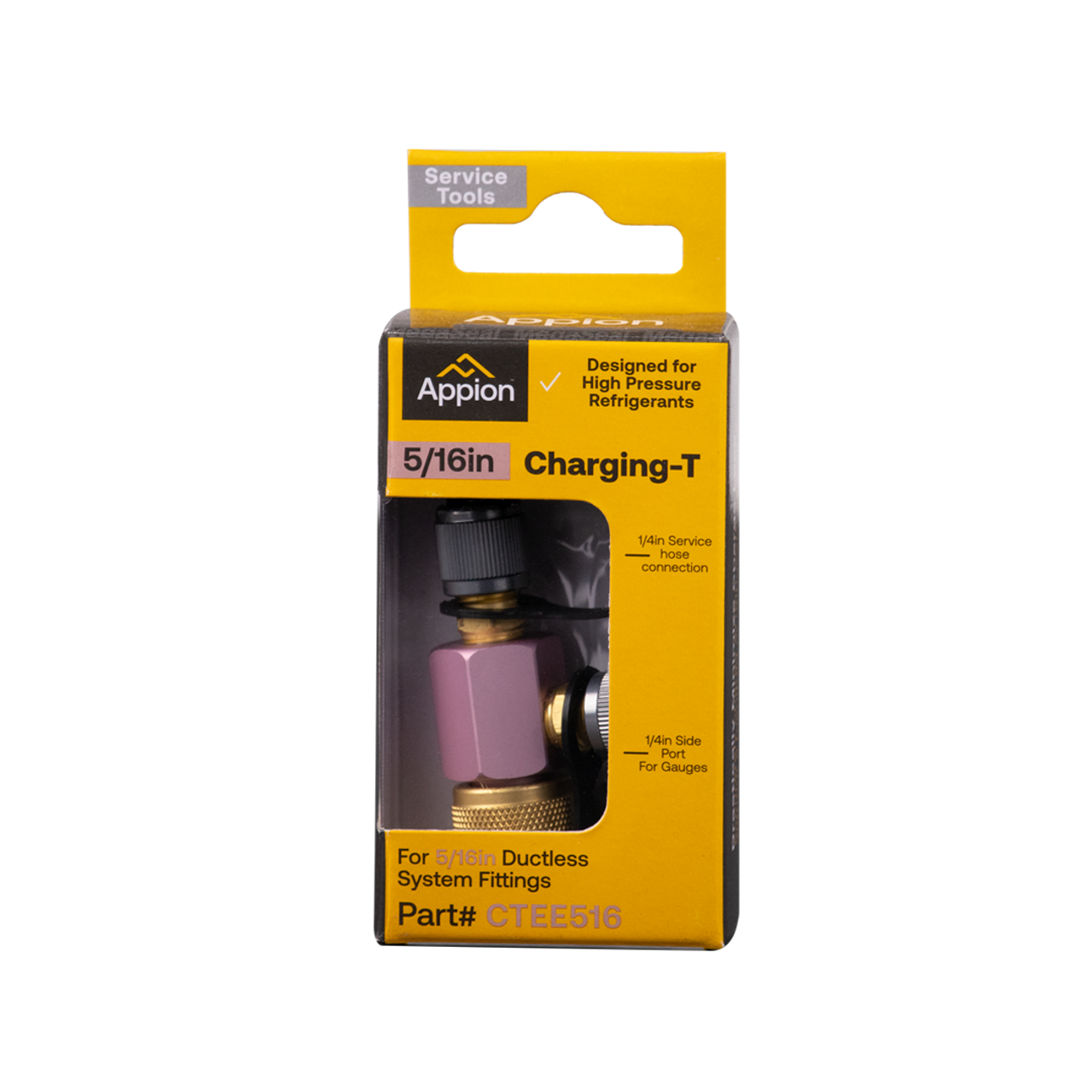 MegaFlow Low-Loss Charging T-Fitting - 5/16in (CTEE516)