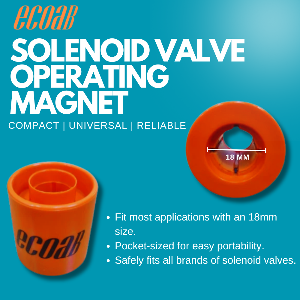 Solenoid Service Magnet by ECOAB for Solenoid Operated Valves