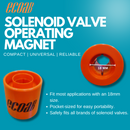 Solenoid Service Magnet by ECOAB for Solenoid Operated Valves