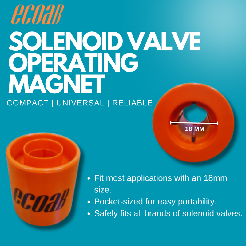 Solenoid Valve Operating Magnet By ECOAB (Solenoid Service Magnet)