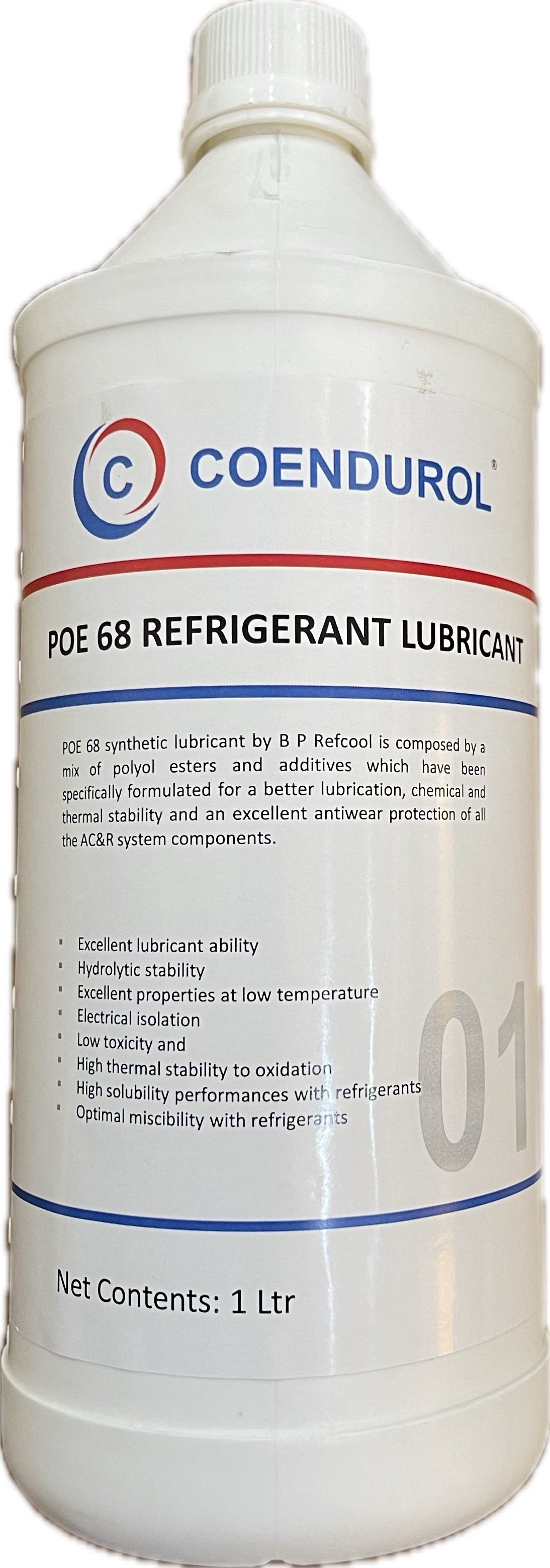 POE 68 Refrigerant Lubricant B P Refcool