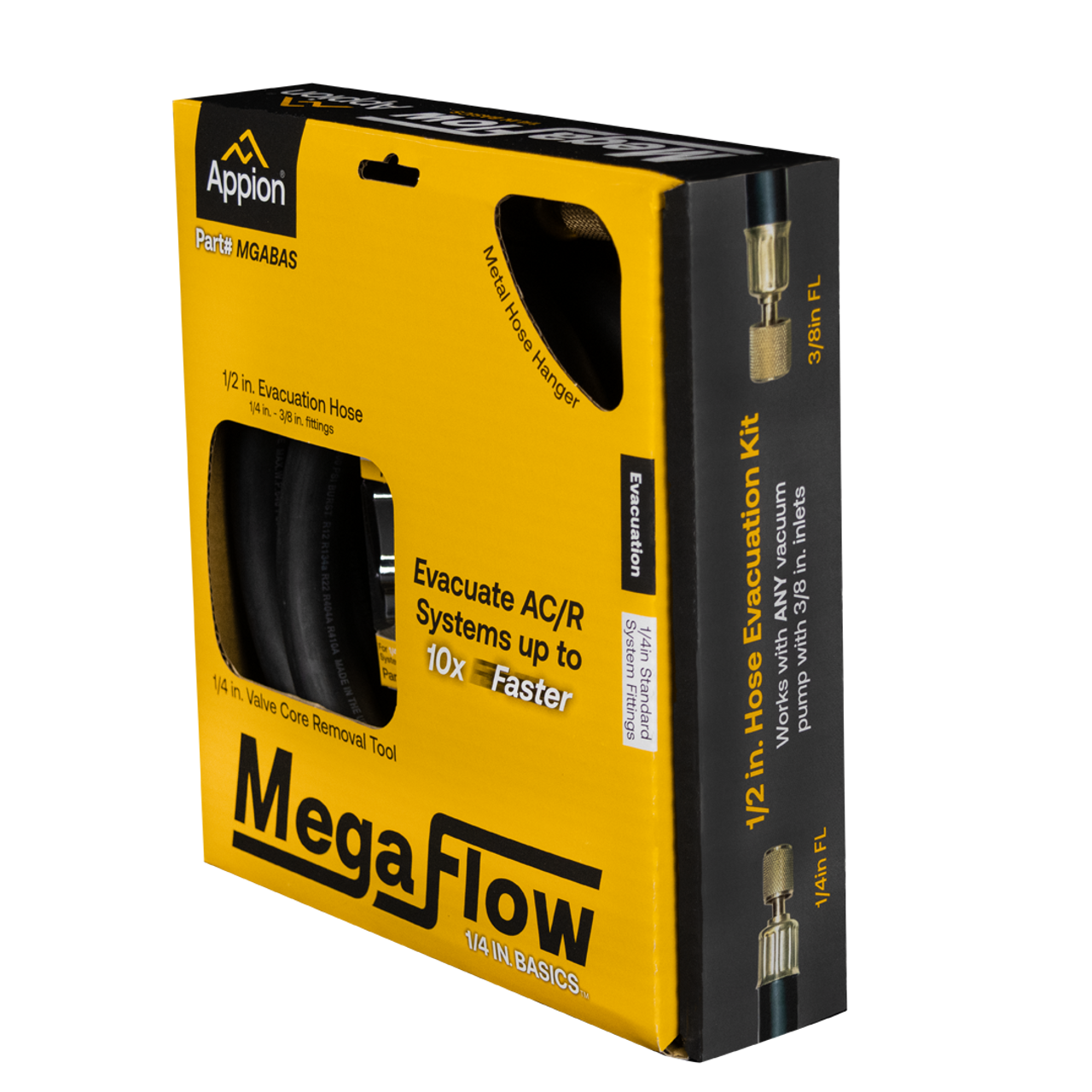 MegaFlow Basics 1/2 in to 1/4 in