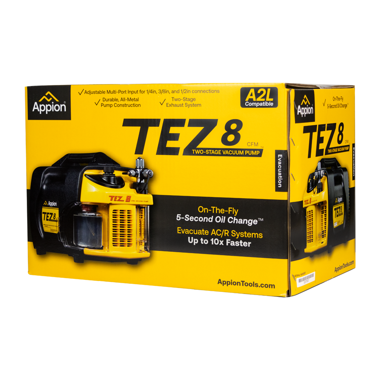 8CFM Vacuum Pump
Appion