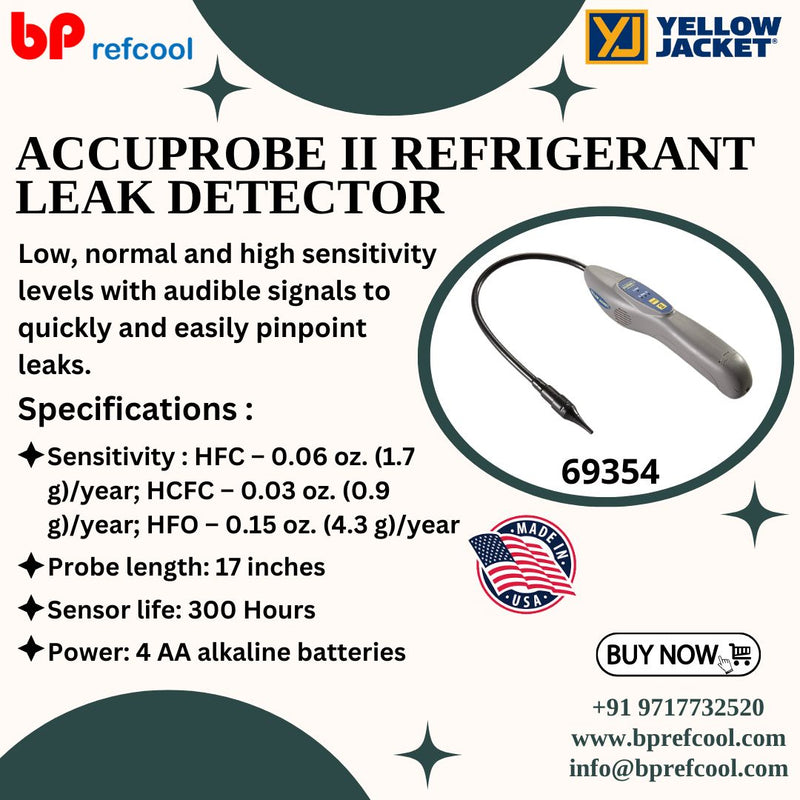 ACCUPROBE II REFRIGERANT LEAK DETECTOR by YELLOW JACKET (69354)