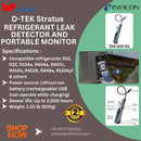 D-TEK Stratus REFRIGERANT LEAK DETECTOR AND PORTABLE MONITOR BY INFICON