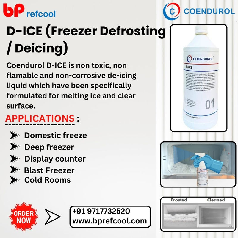 COENDUROL D-ICE (freezer defrosting / deicing) - 1 KG by B P Refcool