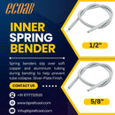 Inner Spring Bender (1/2" and 5/8") – Professional Tube Bending Tool for HVAC and Plumbing