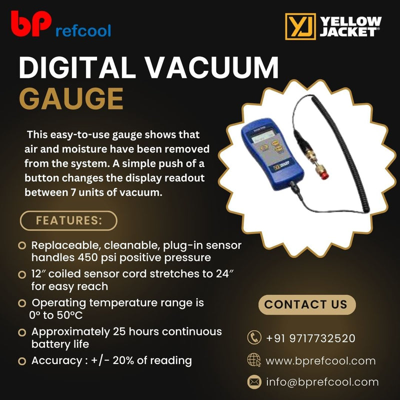 Yellow jacket DIGITAL VACUUM GAUGE (69086)