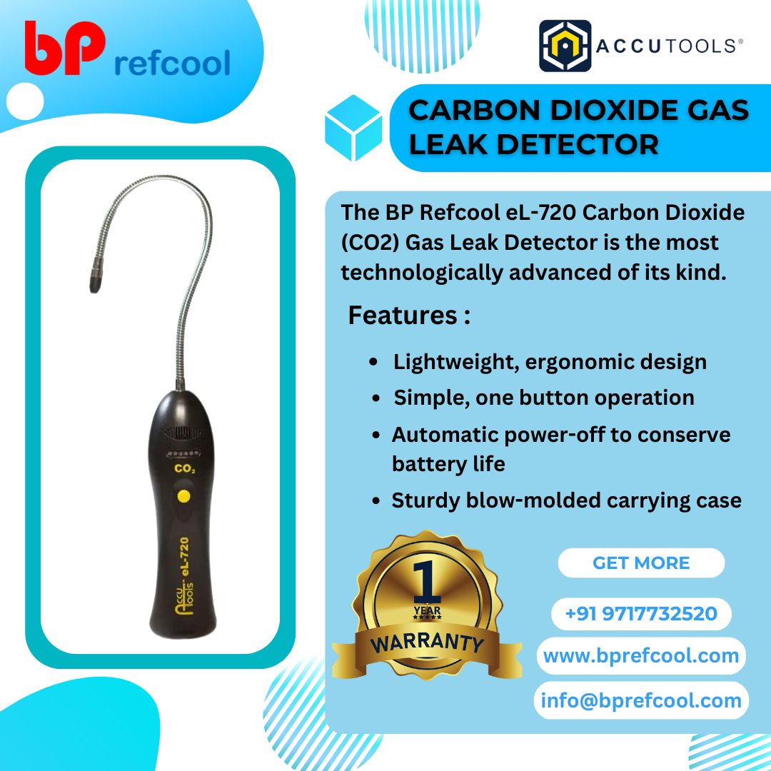 Carbon Dioxide Gas Leak Detector by Acuutools USA (el-720)