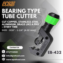 Bearing Type Tube Cutter (EB-432) | Heavy Duty Alloy Pipe Cutter 4–32mm