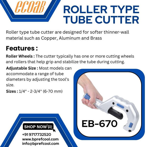 Roller Type Tube Cutter Eb-670