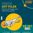 Pinch Off Plier BRAND ECOAB (EB-201)