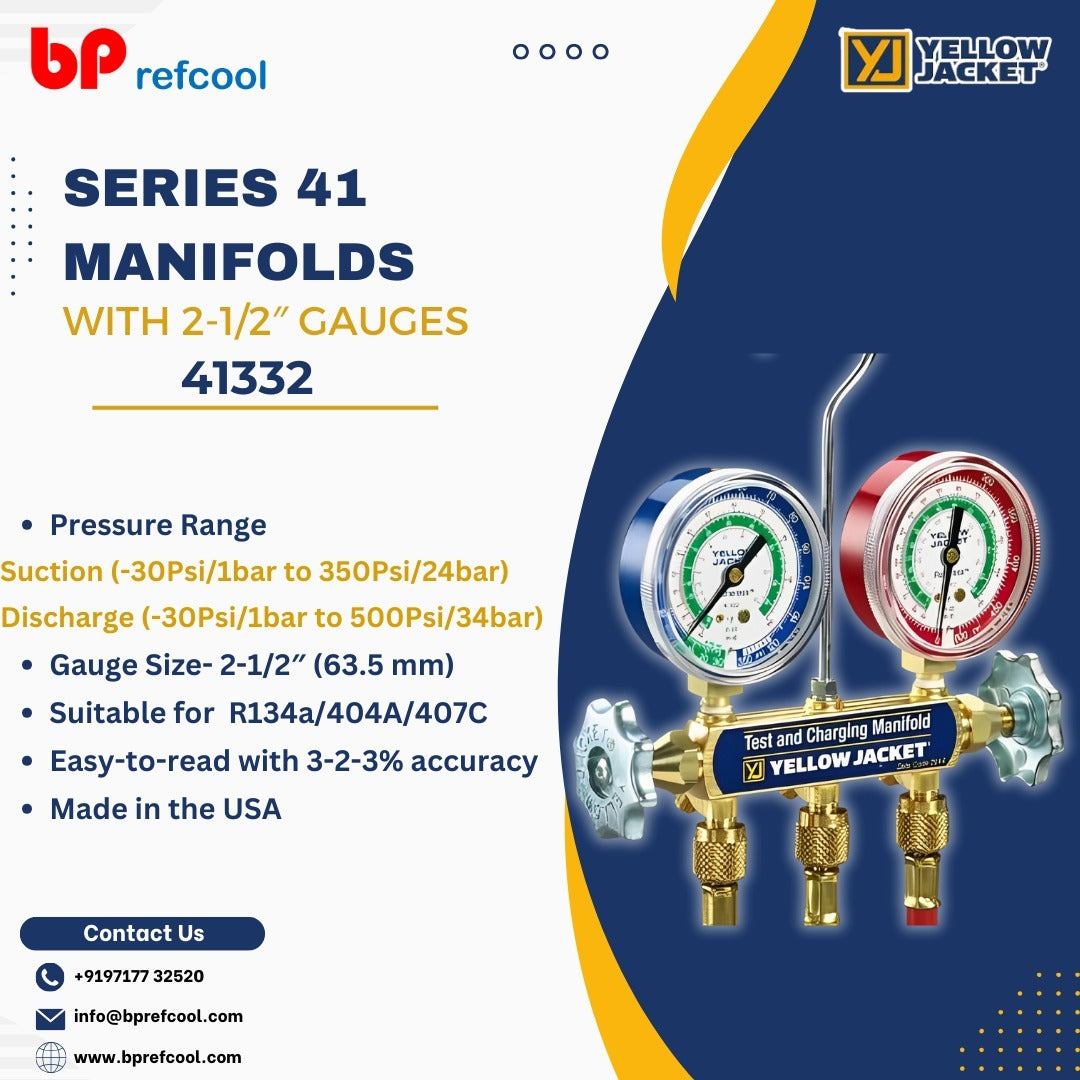 R407C MANIFOLD @C BAR (41332)