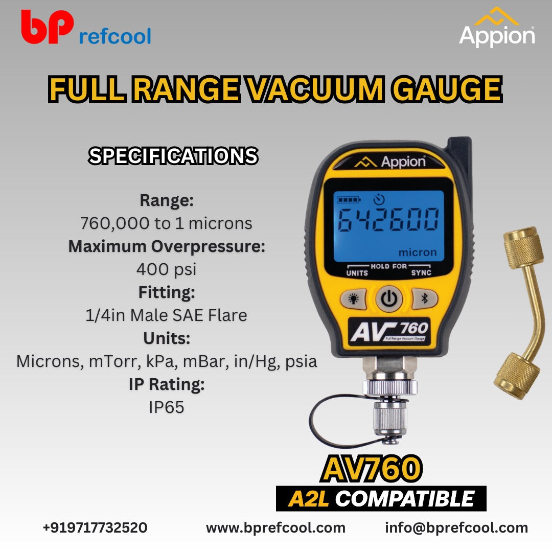 AV 760 - Full Range Vacuum Gauge