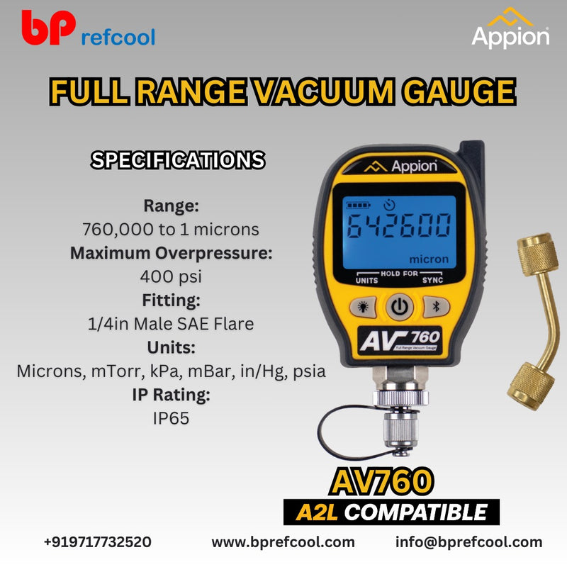 AV 760 - Full Range Vacuum Gauge