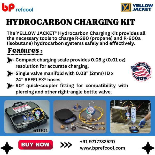 Hydrocarbon Charging Kit (61001) - Yellow Jacket
