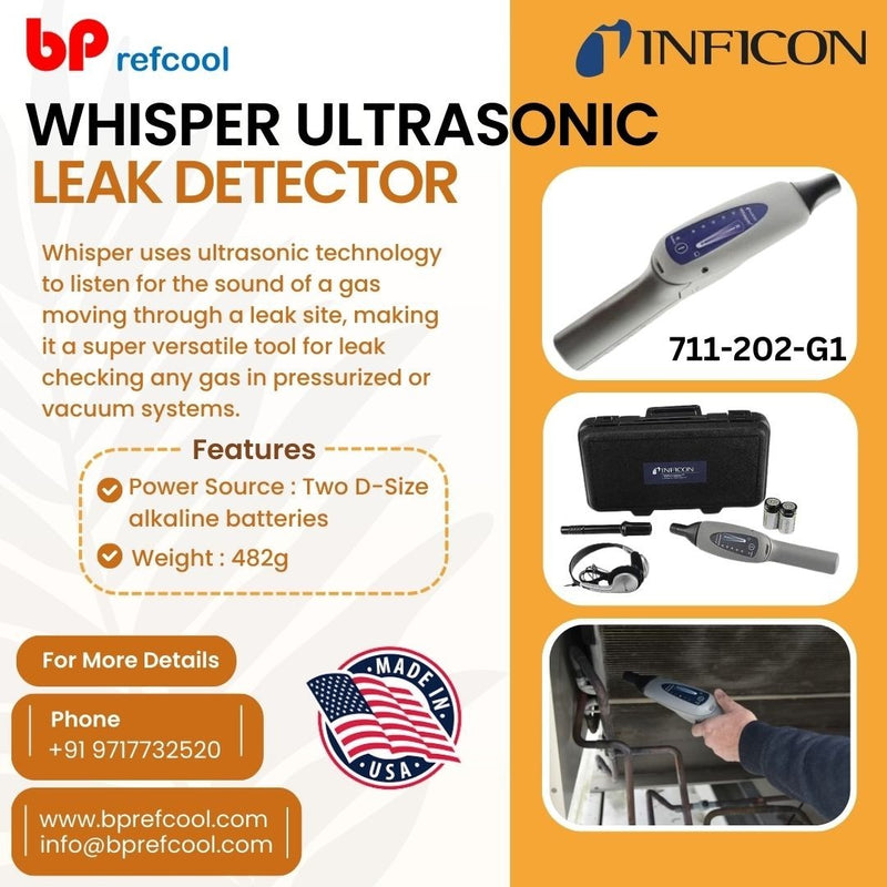 whisper ultrasonic leak detector
