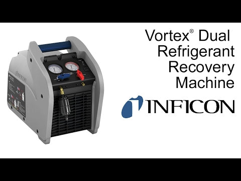 INFICON Vortex Dual Refrigerant Recovery Machine – Fast & Reliable