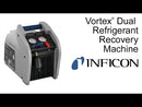 Vortex Dual REFRIGERANT RECOVERY MACHINE BY INFICON