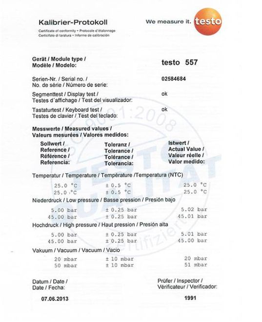Testo 549 Digital Manifold