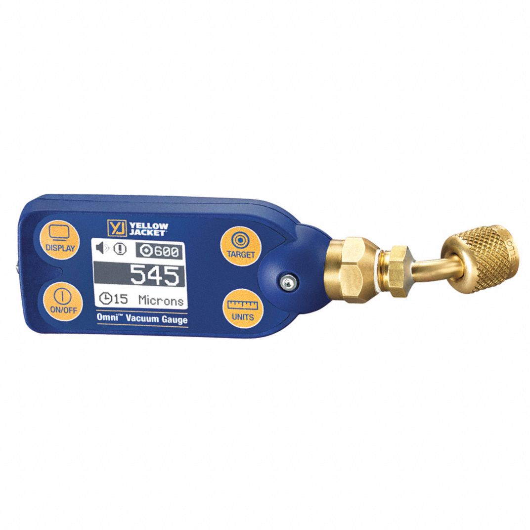 Yellow Jacket Omni: HVAC's Precision 1/4 Digital Vacuum Gauge.