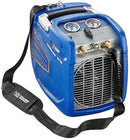 TurboRecover: Eco-friendly efficiency with YJ 95783. Twin-cylinder, 1.25 HP BLDC for oil-less refrigerant recovery.