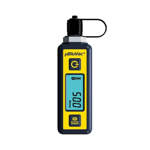Wireless MicroBluVac+ digital micron gauge for HVAC technicians