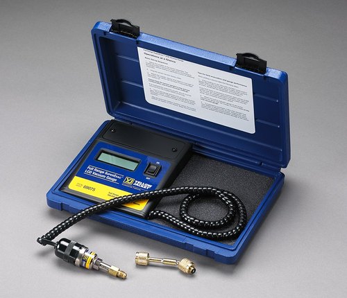 Superevac LCD: HVAC's Easy-to-Read Digital Vacuum Gauge by Yellow Jacket
